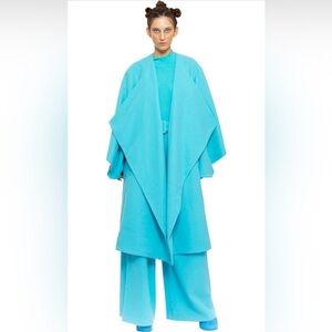 NEW WITH TAGS: CHAOUICHE Women's Western Coat COLOR: Blue  SIZE: Large